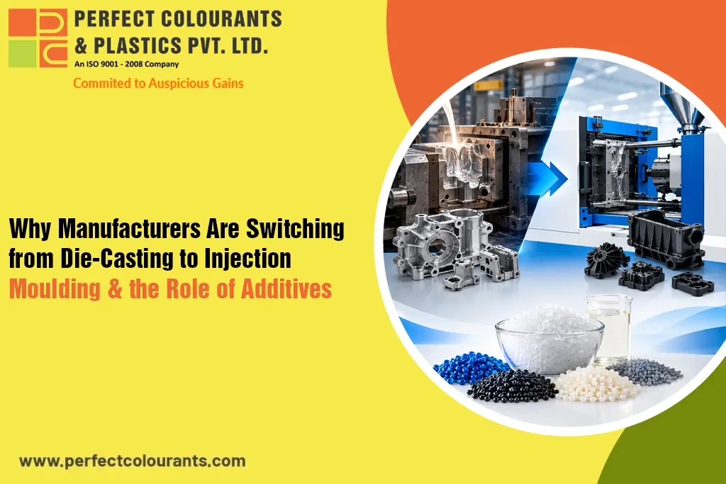 Why Manufacturers Are Switching from Die-Casting to Injection Moulding & the Role of Additive Masterbatches